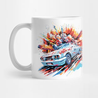 Car Racing Formula 1 Competition Abstract Mug